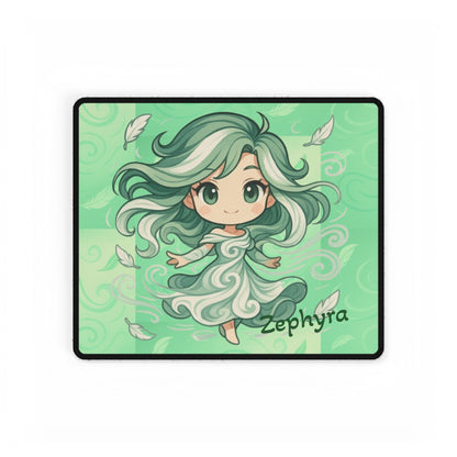 Cute Chibi Winder Dancer #2 Desk Mat | Gamer Gift, Home Office Decor, Anime Aesthetic